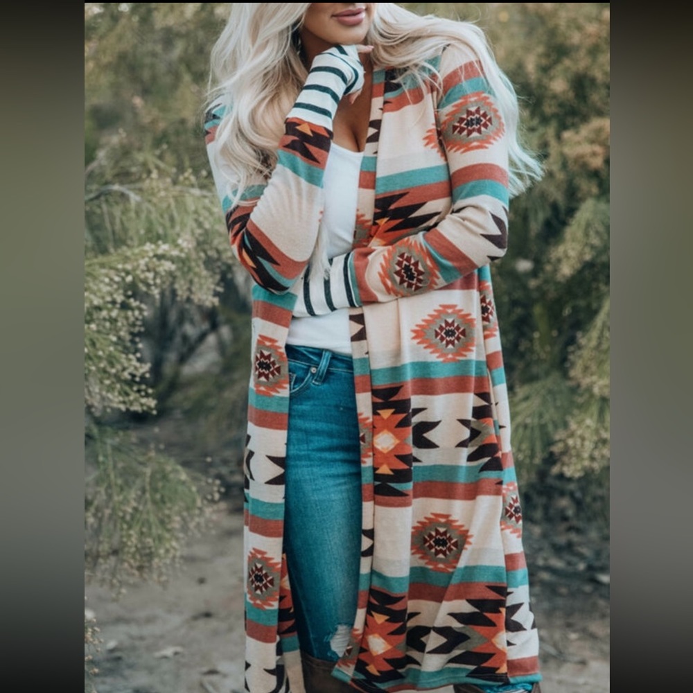 Aztec cardigan